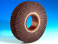 Flap Wheels non-woven (mixed with abrasive cloth)